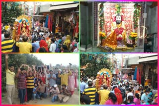 statue of Goddess Mahishasura Mardini