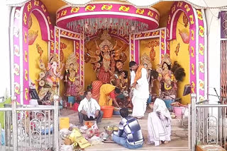 only 40 percent trade done in pakhanjur of kanker district on durga puja