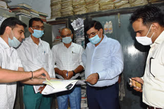 bhiwani DC inspects offices in premises of Small Secretariat