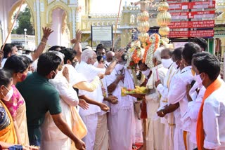 CM BS Yeddyurappa worship to Nandidhwaja