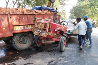 road accident near village chachrauli of yamunanagar