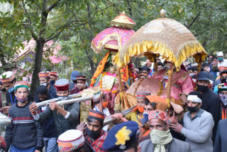 Lord Narasimha Rath Yatra started in International Dussehra Festival of Kullu
