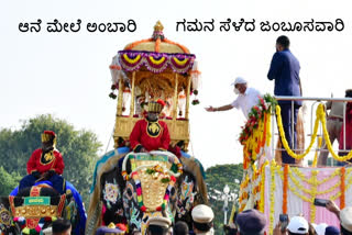 Mysore dasara jamboo savari 2020