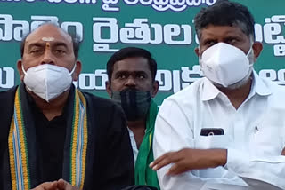 silent protest at krishnayapalem