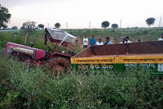 road accident at Shabad, Rangareddy District