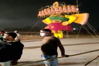 dussehra-festival-celebrated-in-wrs-colony-in-raipur