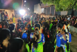 bathukamma festival celebrations at balkonda in nizamabad district
