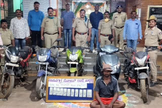 Inter District Bike Thief Arrested In Hubli