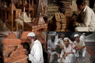 Muslims make temples  ഹിന്ദു-മുസ്ലീം വേര്‍തിരിവില്ലാതെ സഹറാന്‍പൂര്‍  ക്ഷേത്ര മാതൃകകള്‍  മതസൗഹാര്‍ദത്തോടൊപ്പം ഐക്യം  hindu-muslim unity saharanpur  hindu-muslim unity