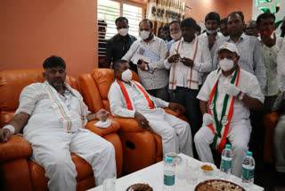 D.K. Shivakumar Election campaign in Shira