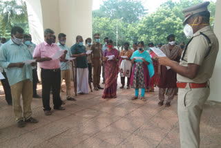 Anti-Corruption Week: Pledge acceptance in Viluppuram