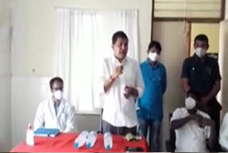mla saidireddy visited govt hospital at huzurnagar in suryapeta district