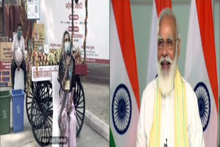 UP: Modi talks to street vendors