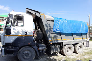 Chirang forest operation timber and sandgravel seized