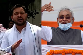 Nitish fires '8-9 kids' jibe; Tejashwi retorts with 'mentally tired' barb