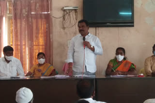 mla sunke ravi shanker  participated in ramadugu meeting