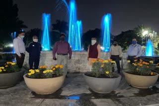 Musical Fountain In Gandhi Park