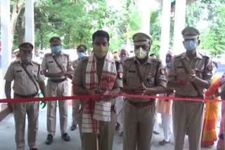 Police Guest house inaugurated by adgp  at bahampur