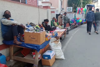 Encroachment in the markets of Hamirpur district headquarters