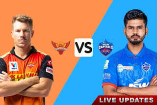 Sunrisers hyderabad vs Delhi Capitals