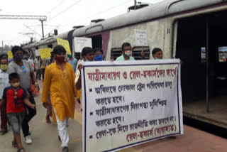 local train service may resume with guideline in west bengal