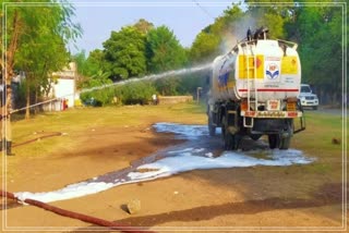 fire in diesel tanker in jamshedpur