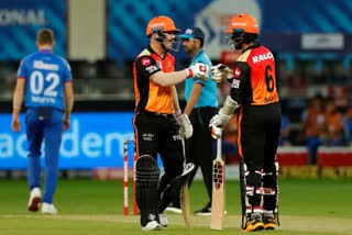 srh fixed the target of 220 runs for dc