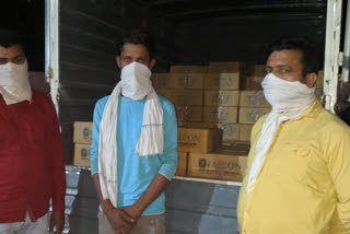 Special staff team arrested one person with 3900 quarters illegal liquor