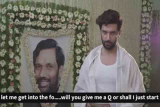 ljp-president-chirag-paswan-video-viral-before-voting