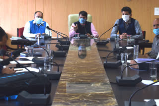 Review meeting of Coal Dam Displaced Rehabilitation and Advisory Committee in Mandi