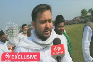 Tejashwi Yadav rally in Sitamarhi