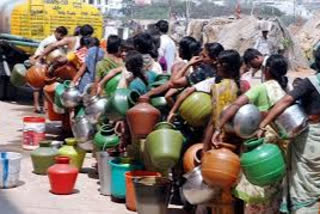 Drinking water problem in villages in Bagepalli Taluk