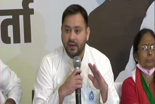 vote to ring in change  Tejashwi Yadav on Wednesday urged people of Bihar to use their vote  Bihar election 2020  Vote on Bihar'  തേജശ്വി യാദവ്  ബീഹാറിലെ ജനങ്ങൾ മാറ്റത്തിനായി വോട്ടുചെയ്യണം  ബിഹാർ തെരഞ്ഞെടുപ്പ്  vote to ring in changeർ  Tejashwi Yadav