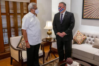 Pompeo calls on Sri Lankan president