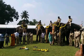 elephant Send Off from Mysore