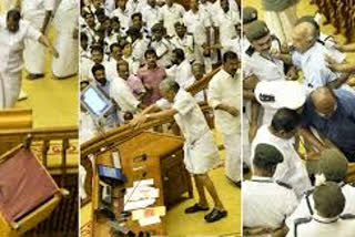 state assembly ruckus case  ep jayarajan  kt jaleel  തിരുവനന്തപുരം  നിയമസഭാ കയ്യാങ്കളി കേസ്  ഇപി ജയരാജൻ  കെടി ജലീൽ