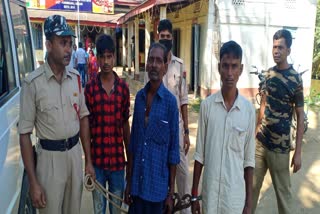 three accused of murder caught in karimganj assam etv bharat news
