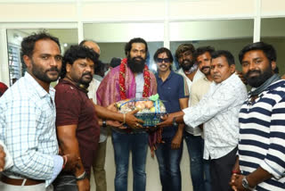 news building inauguration  for kannada stunt artist