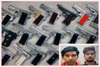 weapon dealer using vegetable truck for smuggling two arrested by delhi police special cell