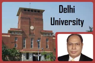 delhi university vice chancellor suspend