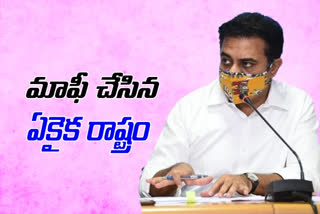 ktr said Telangana is the state that has forgiven most agricultural loans