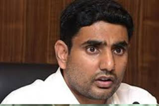 nara lokesh on amaravathi farmers arrest