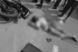 road accident and a boy died