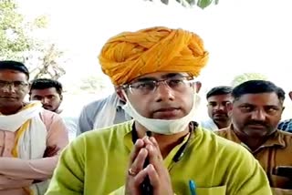 Gujjar Reservation Movement,  Gujjar leader Vijay Bainsla