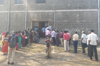 karnataka legislative council north east teachers constituency election voting end with peacefully