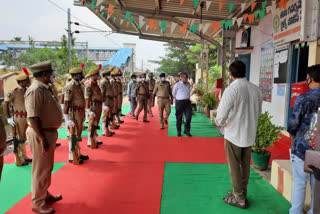 railway dgp visit tuni railway station