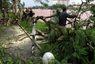 landslides in central Vietnam province