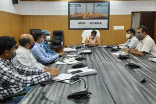 korba-collector-took-meeting-of-officials-regarding-renovation-of-roads