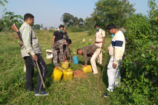 five quintal java mahua destroyed in ranchi