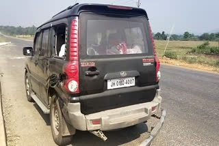 high speed scorpio hit bike in ranchi